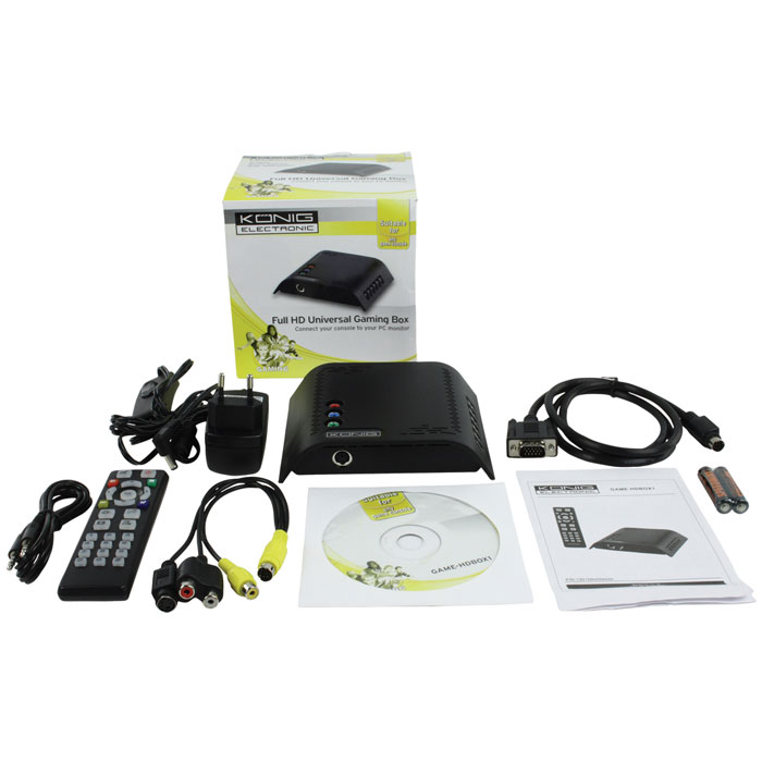Konig Full HD Universal Gaming Box GAME-HD BOX 1