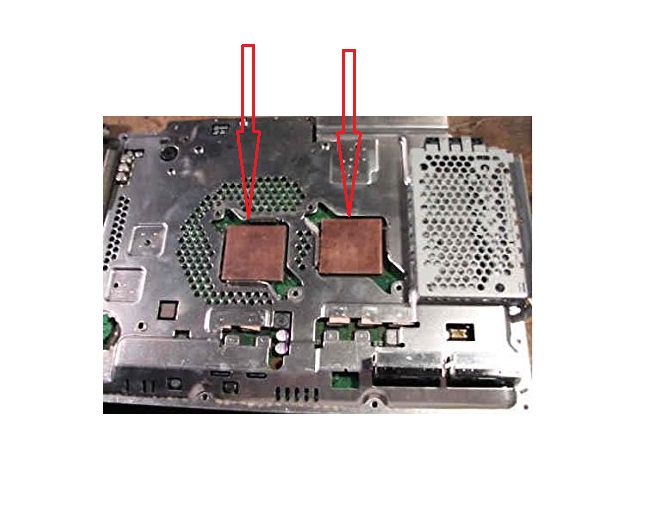 Ps3 Fat Copper Shims (42x42x1.2) mm between the CPU/GPU provide better cooling your PS3 YLOD (oem)