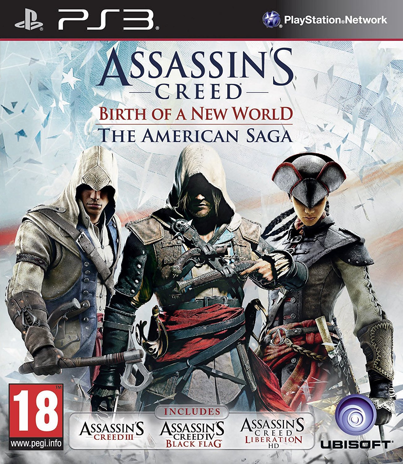 PS3 GAME - Assassin's Creed Birth of a New World - The American Saga (USED)