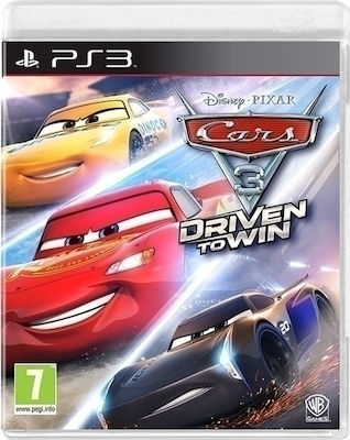 PS3 GAME - Cars 3 Driven to Win (USED)