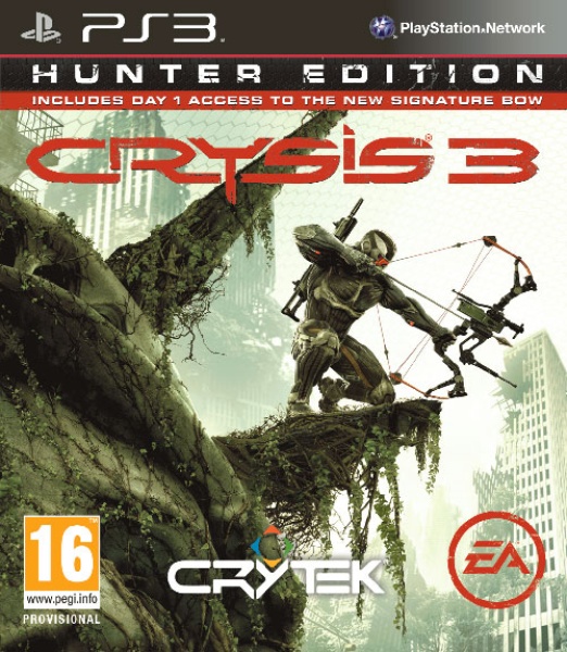 PS3 GAME - CRYSIS 3  Hunter Edition (USED)
