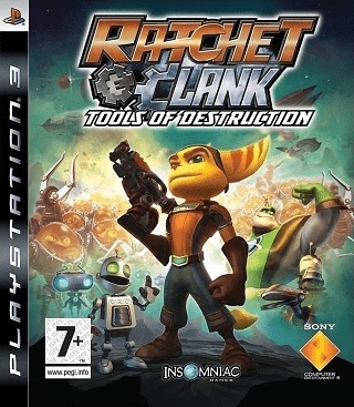 PS3 GAME - Ratchet and Clank Tools of Destruction (ΜΤΧ)