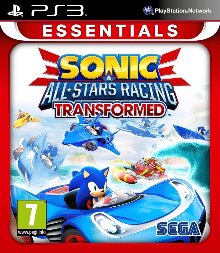 PS3 GAME - Sonic Sega All-Stars Racing (MTX)