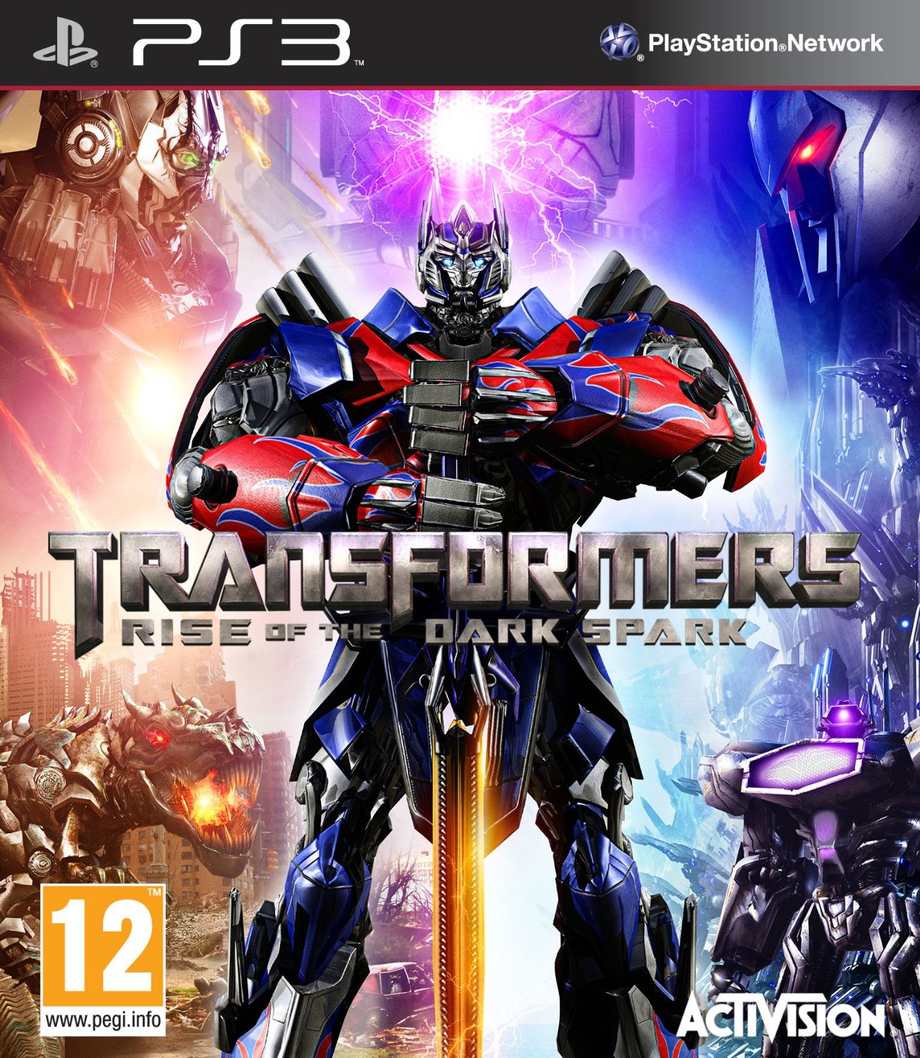 PS3 GAME - Transformers: Rise of the Dark Spark