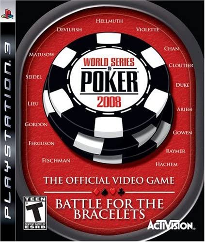 PS3 GAME - World Series of Poker 2008 Battle for the Bracelets (MTX)