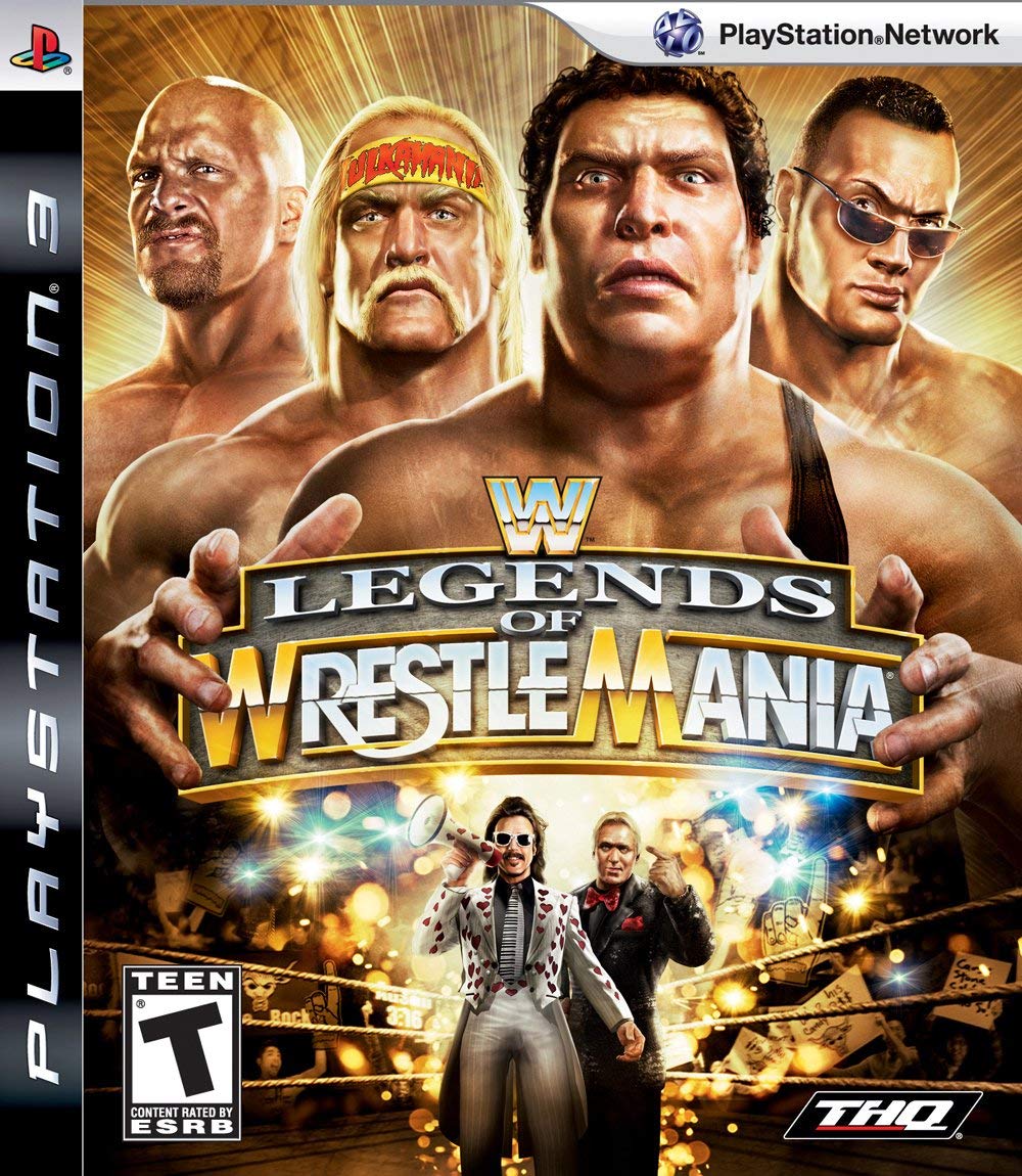 PS3 GAME - WWE Legends of Wrestlemania (USED)