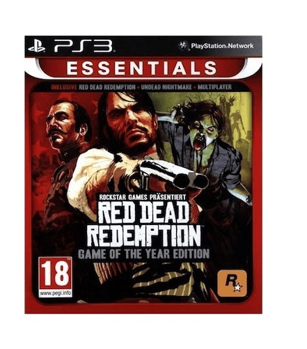 Red Dead Redemption (Essentials) Game of the Year Edition PS3 Game  (USED)