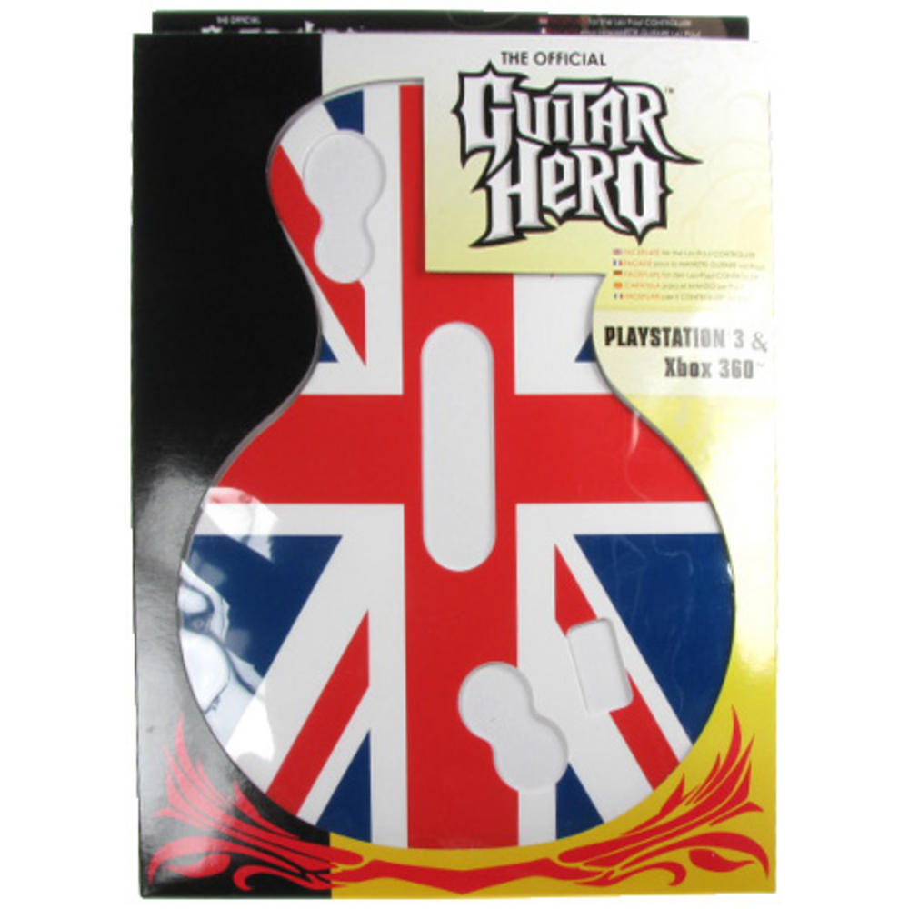 Union Jack Faceplate for Les Paul Guitar Controller (PS3 & Xbox 360)