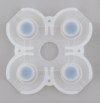 Ανταλλακτική Μεμβράνη Rubber Conductive Button Βασικών κουμπιών για χειριστήριο PS4 (OEM)