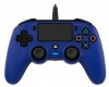 Ενσύρματο χειριστήριο Nacon Wired Compact Controller για PS4 - μπλε Ενσύρματο χειριστήριο Nacon Wired Compact Controller για PS4 - μπλε