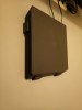 Wall mount for PS4 Slim - black color (OEM)