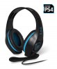 Spirit of Gamer PRO-SH5 PS4 Headset with 40mm Drivers (Black/Blue)