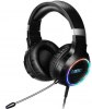 NOD DEPLOY USB Gaming Headset with RGB LED Lighting, Vibration & Control (BLACK)