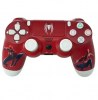 Doubleshock wireless Gamepad for PS4 Spiderman red