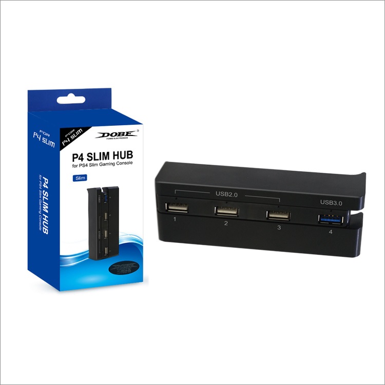 Dobe Usb Hub 4 Θυρών για PS4 Slim Gaminig Console