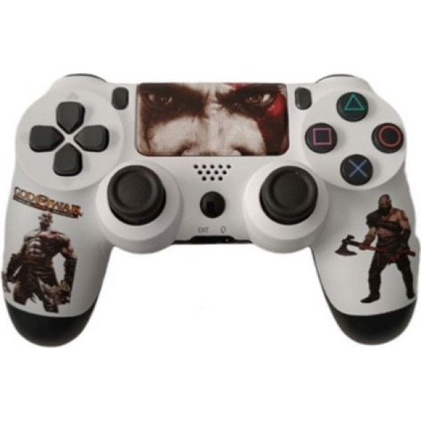 DoubleShock 4 God of War Kratos Wireless Controller (PS4) (White) PS4 Controller