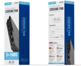 ElecGear PS4 Automatic Cooling Fan with Car Temperature Sensor & USB Turbo Fan for PlayStation 4 (CUH-1xxx)