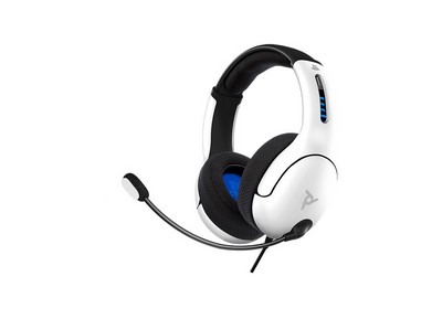 PDP Gaming LVL50 Wireless Stereo Gaming Headset (White) for PC, PlayStation 4, PlayStation 5