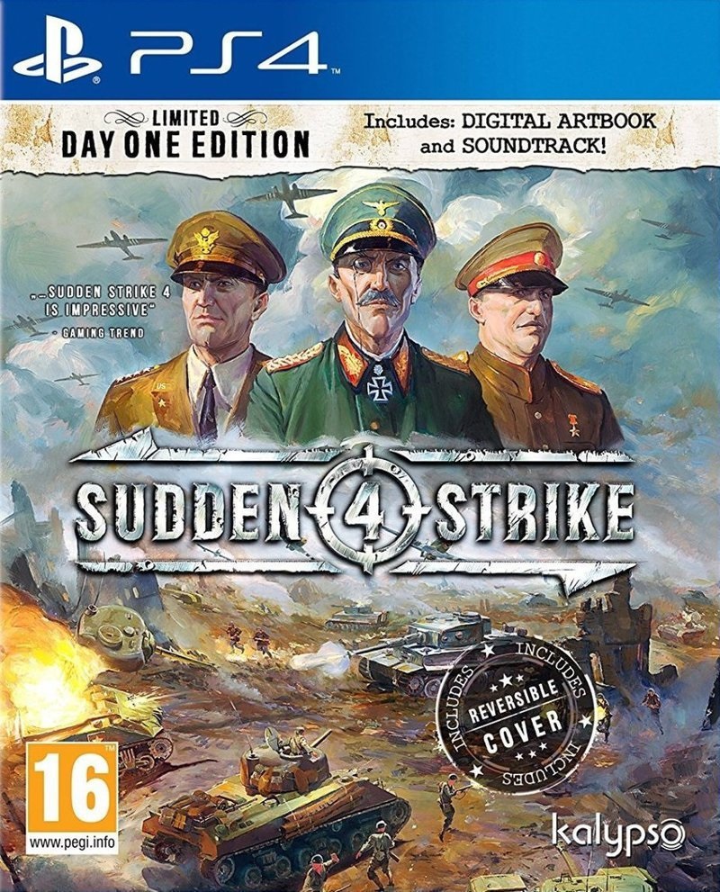 PS4 GAME - SUDDEN STRIKE (USED)