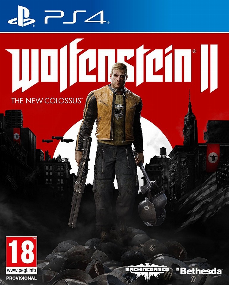 PS4 GAME - Wolfenstein II: The New Colossus (MTX)
