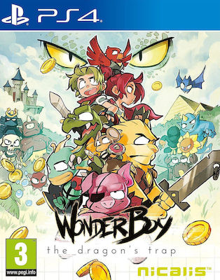 PS4 GAME - Wonder Boy the dragon's trap (MTX)