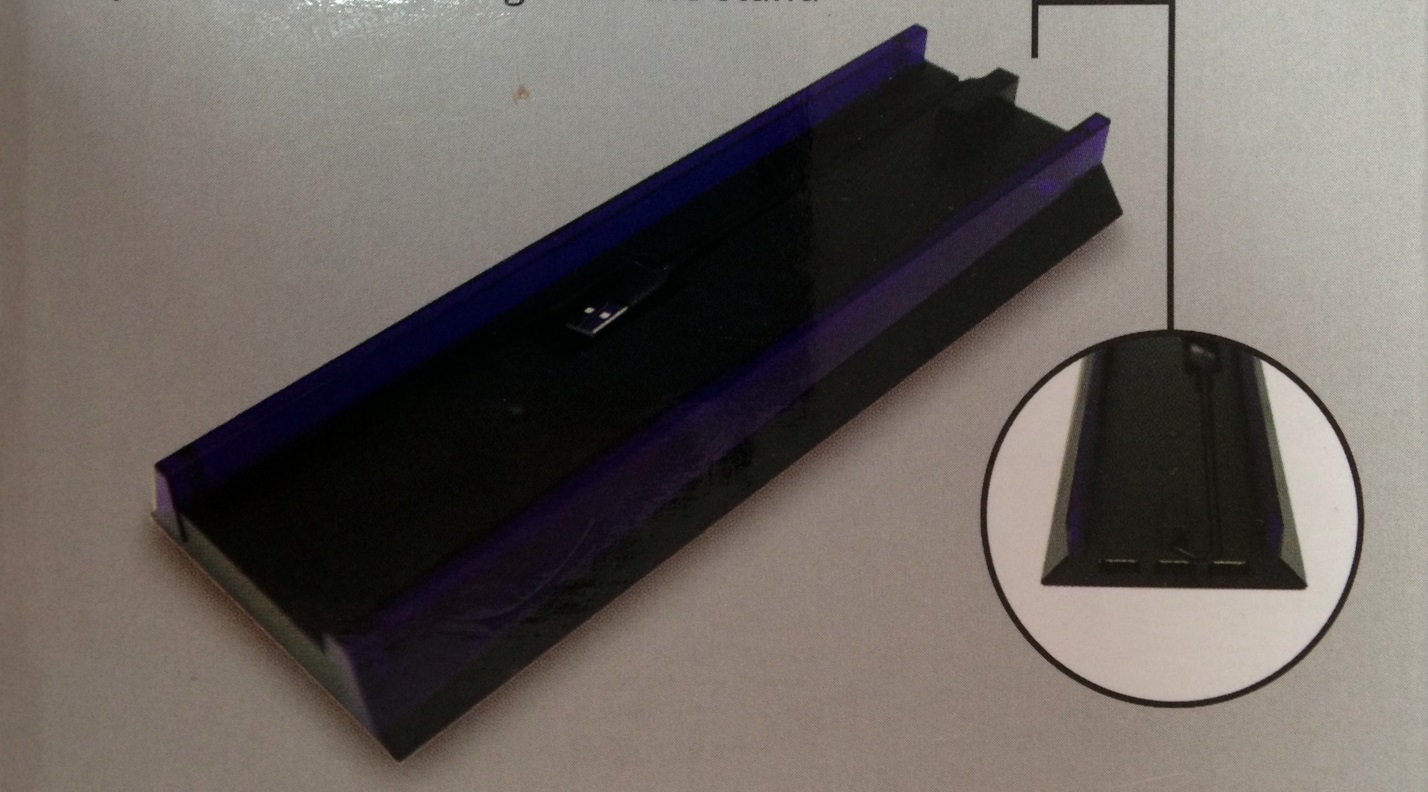 Spartan Gear Black Vertical Stand with Hub and Blue light for PS4