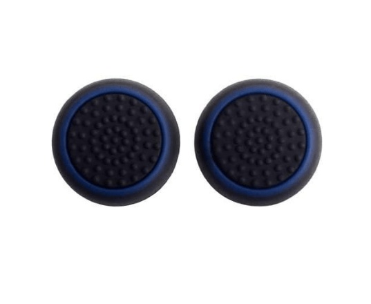 Thumb Grimps (2-Pack) for PS4 / PS3 / Xbox 360 / Xbox One (Black-Blue) (OEM)