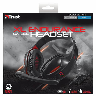 Trust GXT 330 XL Endurance Ακουστικά με Μικρόφωνο για PS4 / PC TRUST 19999