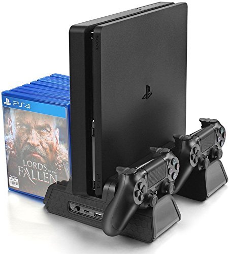 Dobe TP4-882 Multi-functional Cooling Stand for PS4 / PS4 Slim / PS4 Pro
