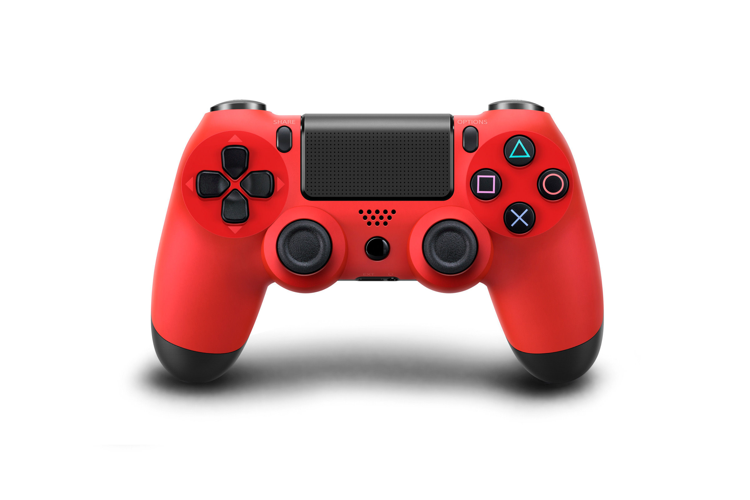 Wired DoubleShock 4 Gamepad for PS4 Jet Red (Oem)