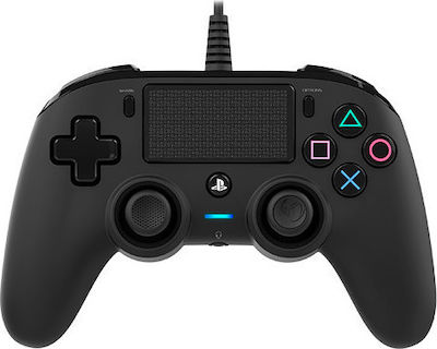 Nacon Wired Compact Controller - Black for PS4