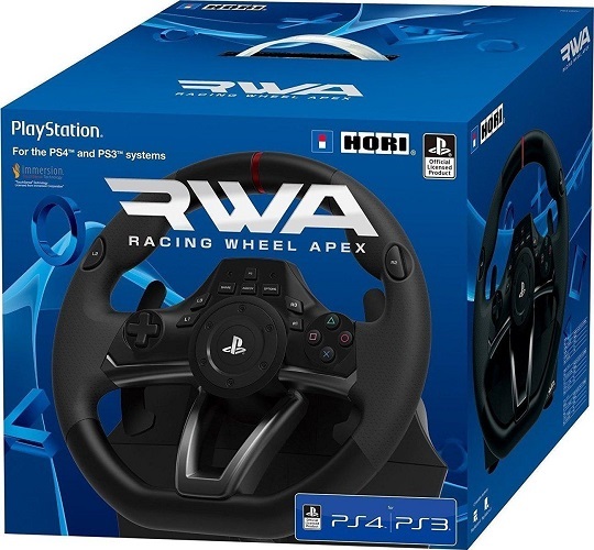 Hori Racing Wheel Apex for PlayStation 3, PlayStation 4 & PC