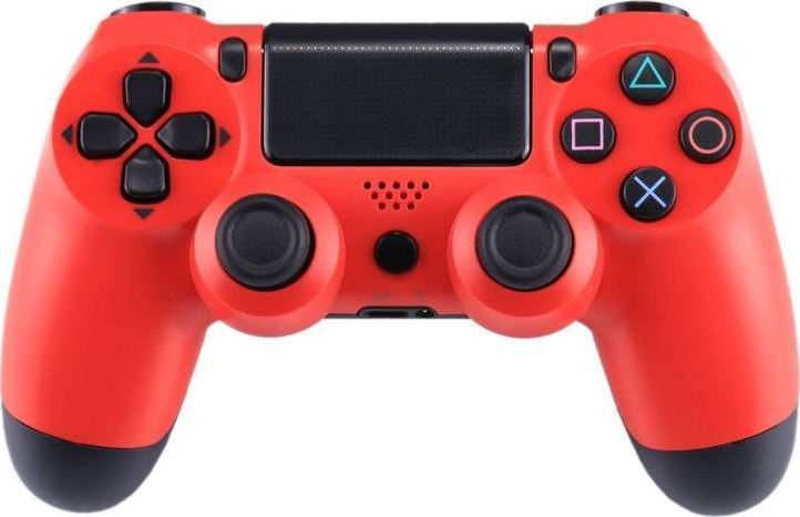 Ασύρματο χειριστήριο PS4 doubleshock 4 κόκκινο OEM