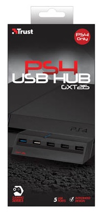 USB HUB 4 θυρών για PS4 TRUST 19866 GTX215 (Trust)