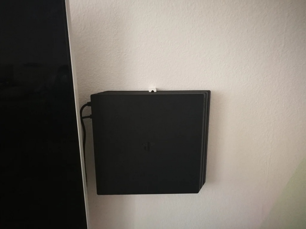 Wall mount for PS4 Pro - black color (OEM)