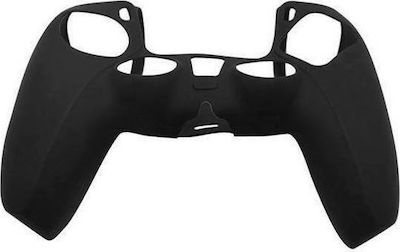 Black Silicone Controller Skin Case for PS5