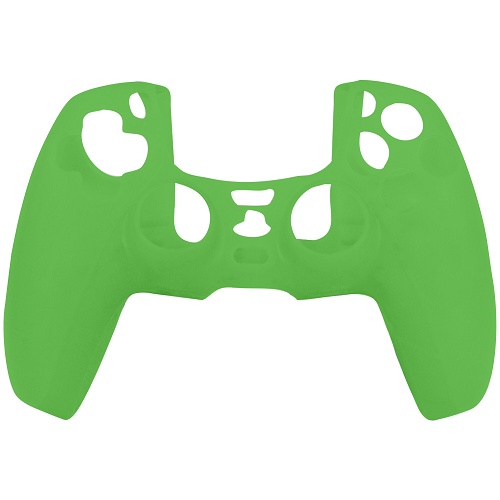 Green Silicone Controller Skin Case for PS5