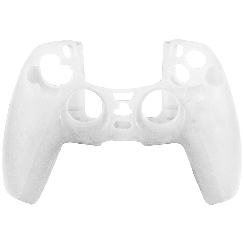 White Silicone Controller Skin Case for PS5