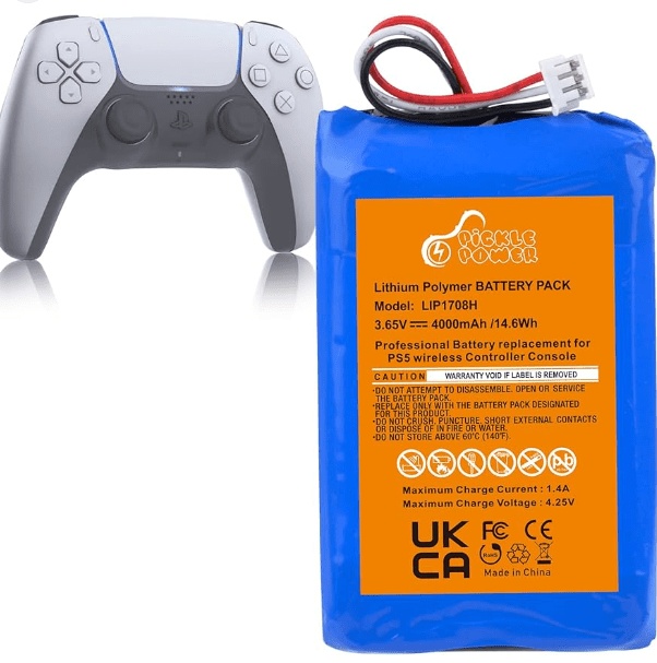 Sony PlayStation 5 Controller Replacement Battery (LIP1708H) (3-Pin) (OEM) (Joystick)