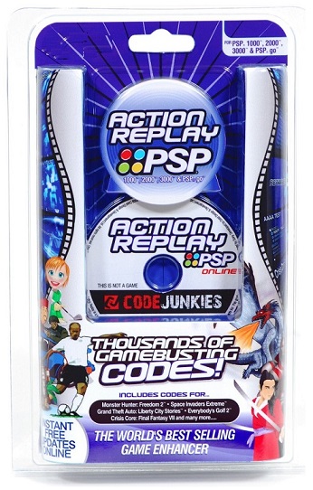 Action Replay Online for,, & PSP-Go (PSP-3000) (PSP-2000) (PSP-1000) (PSP)
