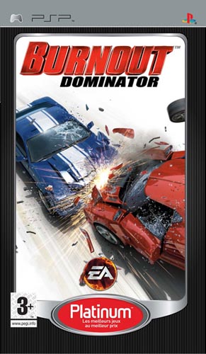 PSP GAME - Burnout Dominator Platinum (MTX)