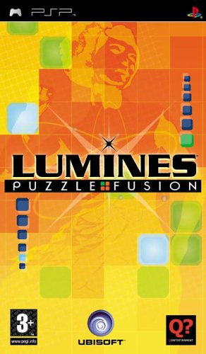PSP GAME - LUMINES PUZZLE FUSION
