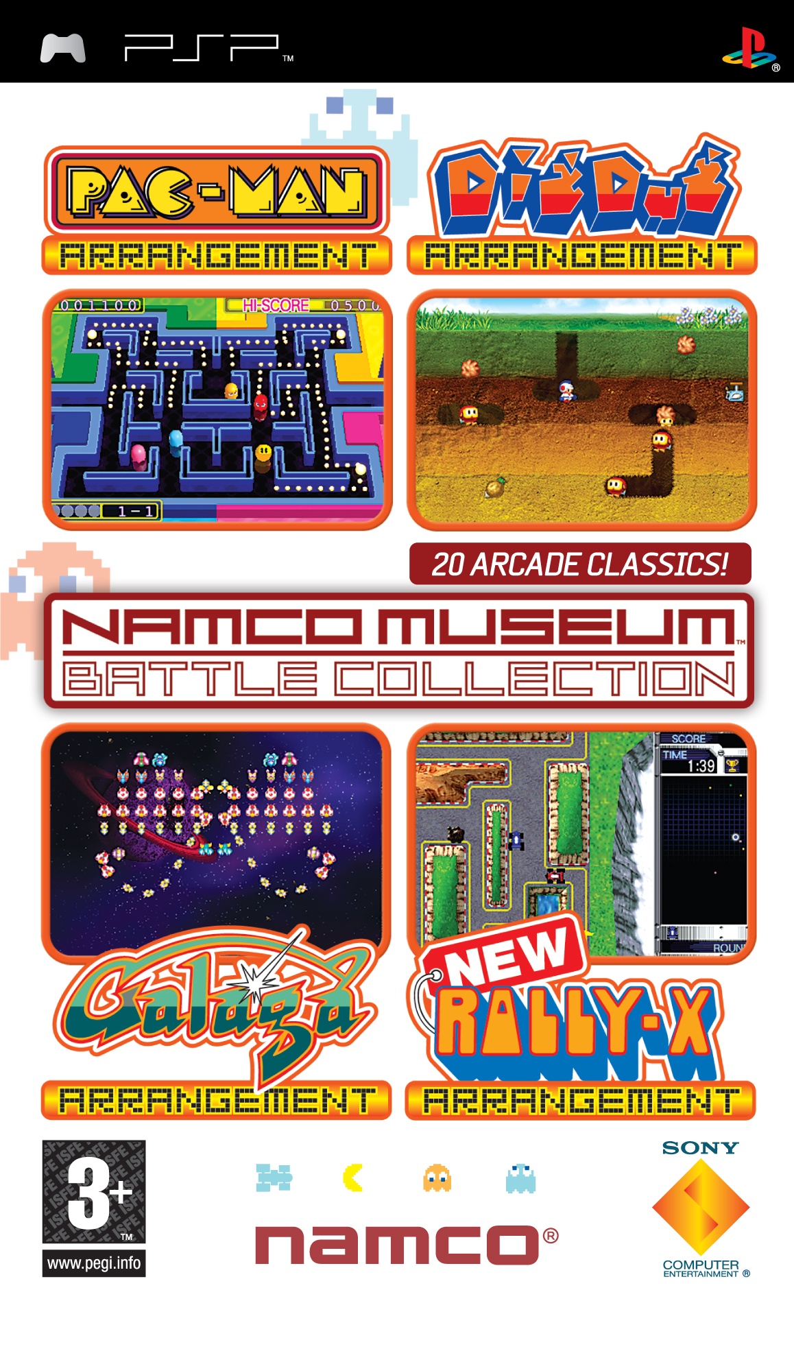 PSP GAME - Namco Museum Battle Collection (Essential)