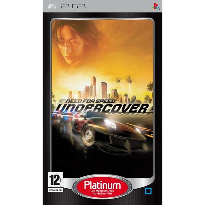 PSP GAME - Need For Speed: Undercover Platinum