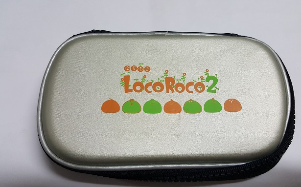 Θήκη Προστασίας με Φερμουάρ PSP GO loco roco 2 Ασημι