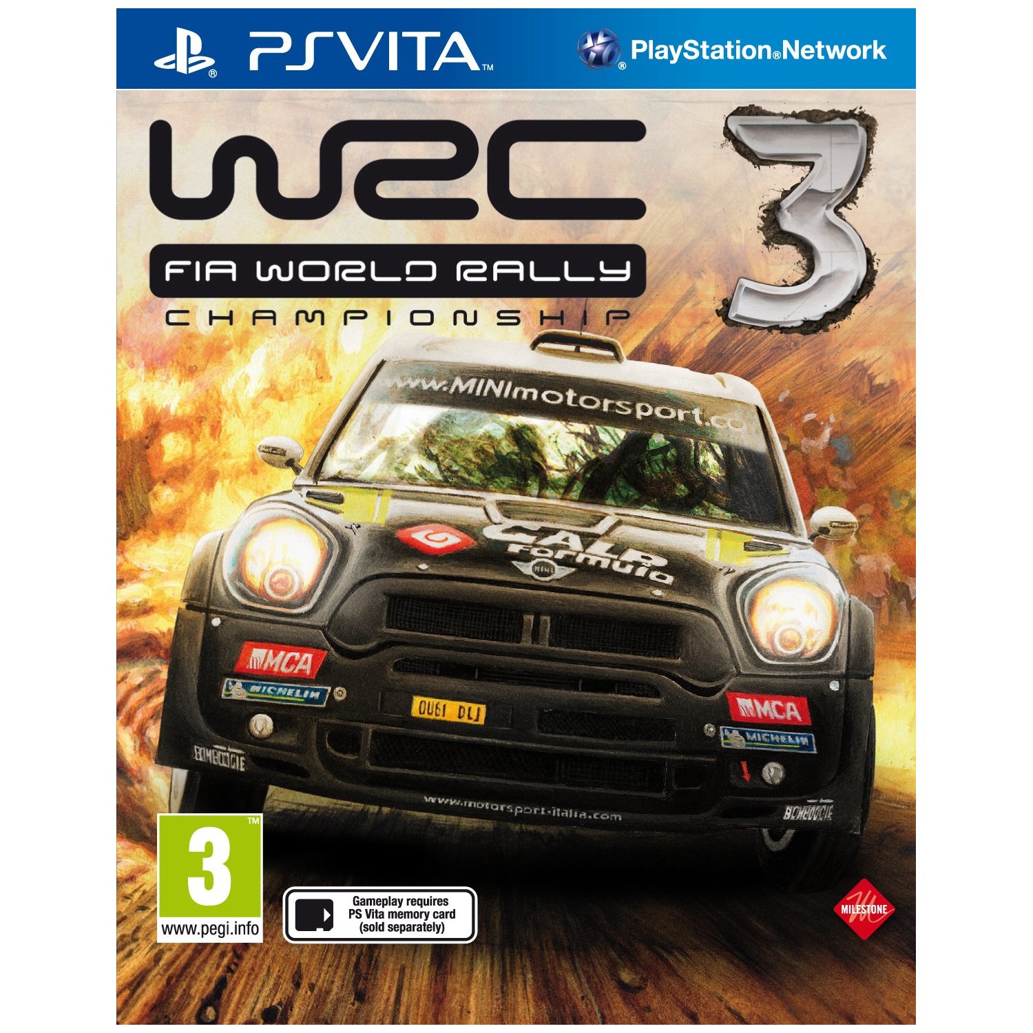 WRC 3: FIA World Rally Championship (PS Vita)