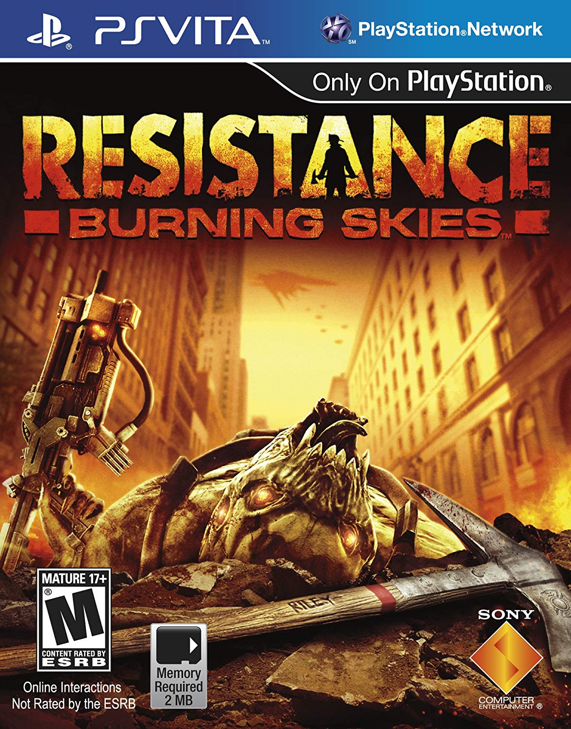 Resistance: Burning Skies (PS Vita) (Used)