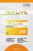 XBox Live 2100 Points Card /  Gift Card 25 euro(XBOX 360)