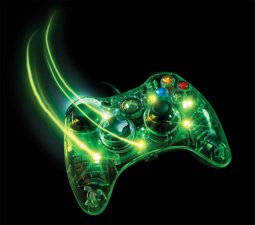 PDP Afterglow Wired Controller - Green for Xbox 360