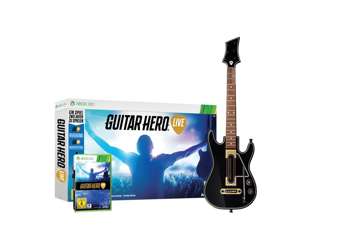 XBOX 360 GAME - Guitar Hero Live & Κιθάρα